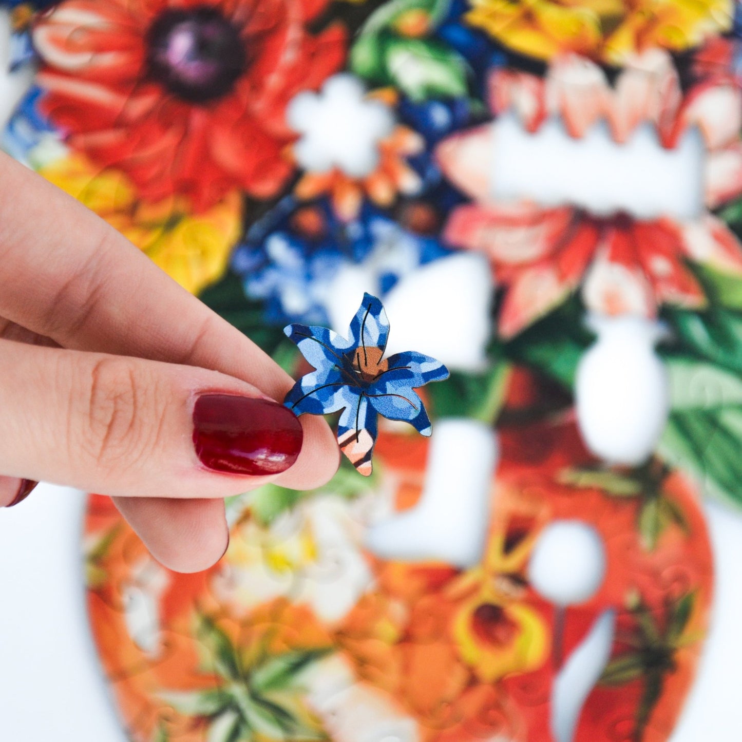 Garden Blossoms Puzzle - Lubiwood UK