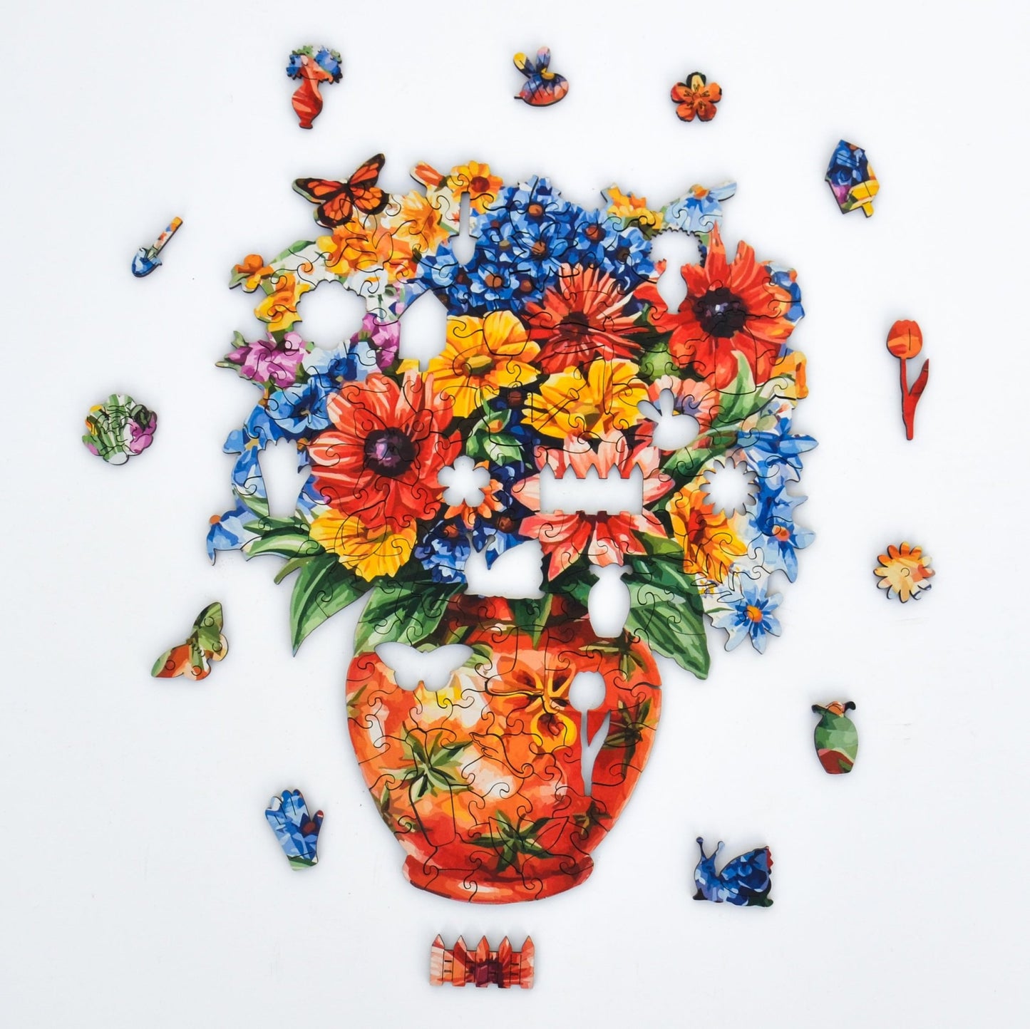 Garden Blossoms Puzzle - Lubiwood UK