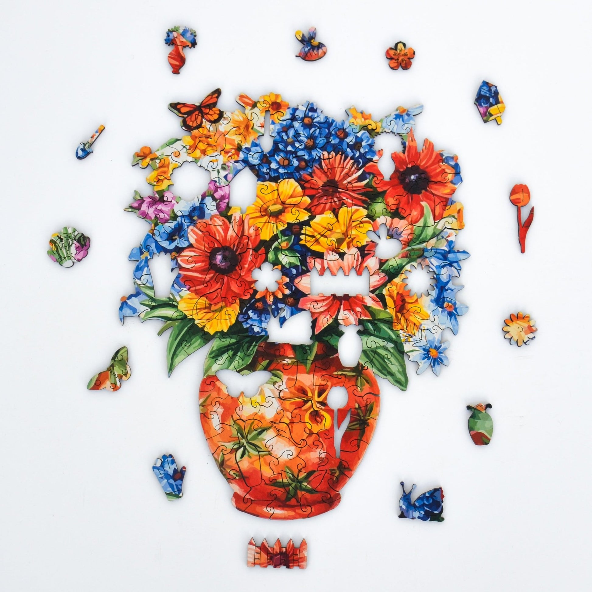 Garden Blossoms Puzzle - Lubiwood UK